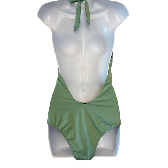 O'Neill Women's Salt Water Solids light sea green One Piece Swimsuit - Picture 7 of 11